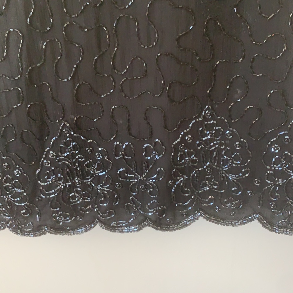 Scala Formal Beaded Top Size L. Perfect For A Dre… - image 6